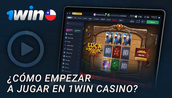 Cómo empezar a jugar al casino en 1Win